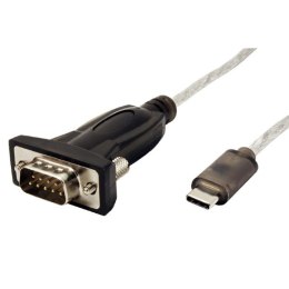 USB (3.1) Adapter USB C (3.1) M-RS232 (MD9) 0 czarny plastic bag