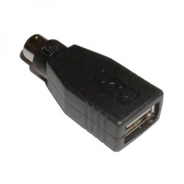 USB Redukcja do myszy PS/2 M-USB A (2.0) F 0 czarna Logo
