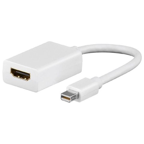 Video Redukcja, DisplayPort (mini) M-HDMI F, 0, czarna