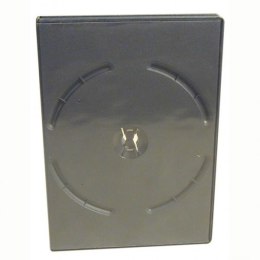 Box na 2 szt. DVD, czarny, 14mm