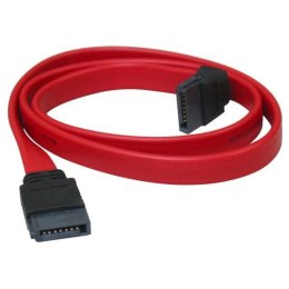 Kabel do dysku twardego datový SATA, SATA M- SATA M, 0.5m, łamany, czerwony/żółty, Logo, blistr
