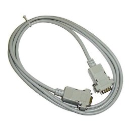 Kabel do transmisji danych sériový RS-232, 9 pin M- 9 pin F, 2m, przedłużacz, szary, CC1336