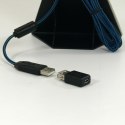 E-Blue Mysz Auroza G 3000DPI optyczna 6kl. 1 scroll przewodowa USB czarna do gry