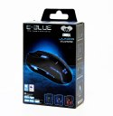 E-Blue Mysz Cobra II 1600DPI optyczna 6kl. 1 scroll przewodowa USB czarna do gry