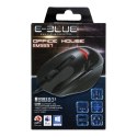 E-Blue Mysz EMS657 3200DPI optyczna 3kl. 1 scroll przewodowa USB czarna