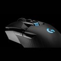 Logitech Mysz G900, 12000DPI, 2.4 [GHz], optyczna, 11kl., 1 scroll, bezprzewodowa, czarna, wbudowany akumulator, do gry