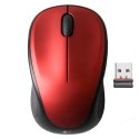 Logitech Mysz M235 1000DPI 2.4 [GHz] optyczna 3kl. 1 scroll bezprzewodowa czerwona 1 szt AA do notebooka uniwersalny