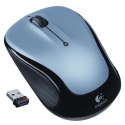 Logitech Mysz M325 1000DPI 2.4 [GHz] optyczna 3kl. 1 scroll bezprzewodowa srebrna 1 szt AA do notebooka uniwersalny