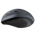 Logitech Mysz M705 1000DPI 2.4 [GHz] laserowa 6kl. 1 scroll bezprzewodowa czarna 2 szt AA