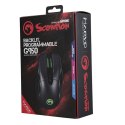 Marvo Mysz G950 4000DPI optyczna 7kl. 1 scroll przewodowa USB czarna do gry podświetlona