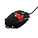 RED FIGHTER Mysz M1 4000DPI optyczna 10kl. 1 scroll przewodowa USB czarna do gry