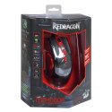 Redragon Mysz TITANOBOA 8200DPI laserowa 10kl. 1 scroll przewodowa USB czarno-czerwona do gry