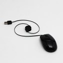 All New Mysz M-92 800DPI optyczna 3kl. 1 scroll przewodowa USB czarna mini