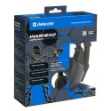 Defender Warhead G-190 Gaming Headset słuchawki z mikrofonem regulacja głośności czarno-niebieski 2x 3.5 mm jack