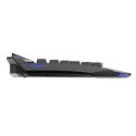 E-BLUE Klawiatura Auroza do gry czarna przewodowa (USB) US podświetlane krawędzie