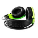 E-Blue Cobra I, Gaming Headset, słuchawki z mikrofonem, zielona, 2x 3.5 mm jack