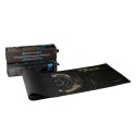 Podkładka pod mysz Gaming XL do gry czarno-zielona 80x30cm E-Blue