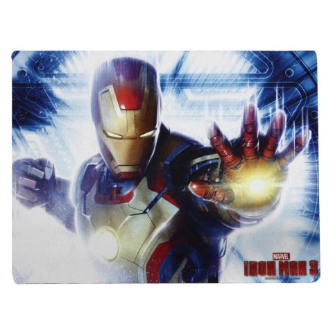 Podkładka pod mysz IRON MAN EMP005 do gry niebieska 31x25cm E-Blue