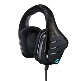 Logitech G633, Gaming Headset, słuchawki z mikrofonem, regulacja głośności, czarna, 7.1 surround (virtual), podświetlane, zamkni