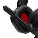 Marvo HG8929 słuchawki z mikrofonem czarna podświetlona 3.5 mm jack + rozdvojka + USB