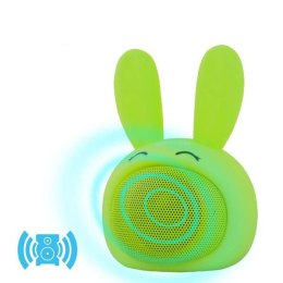 Promate Głośnik bluetooth Bunny  Li-Ion  1.0  3W  zielony    dla dzieci