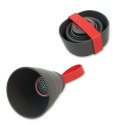 YZSY Głośnik Bluetooth SALI, 3W, czarny, regulacja głośności, składany, wodoodporny