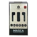 YZSY MASCA słuchawki z mikrofonem, regulacja głośności, czarna, bluetooth