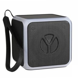 YZSY głośnik bluetooth, FLASHY, 3W, czarny, regulacja głośności, z efektami LED