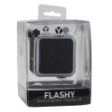 YZSY głośnik bluetooth, FLASHY, 3W, czarny, regulacja głośności, z efektami LED
