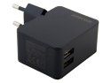 Avacom, Ładowarka, 3.4A, HomeNOW, se dvěma výstupy, černá, USB-C kabel