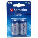 Bateria alkaliczna, LR14, 1.5V, Verbatim, blistr, 2-pack, 49922