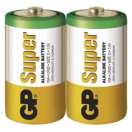 Bateria alkaliczna, LR20, 1.5V, GP, Folia, 2-pack,