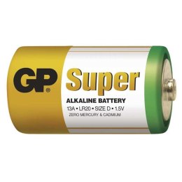 Bateria alkaliczna, LR20, 1.5V, GP, Folia, 2-pack,