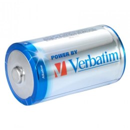 Bateria alkaliczna, LR20, 1.5V, Verbatim, blistr, 2-pack, 49923