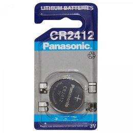 Bateria litowa, CR2412, 3V, Panasonic, blistr, 1-pack
