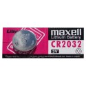 Baterie Lithiowa, konflíková, CR2032, 3V, Maxell, blistr, 5-pack,