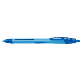Berlingo, długopis automatyczny kulkowe, niebieskie, 12szt, 1mm, Hyper