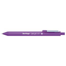 Berlingo, długopis automatyczny kulkowe, niebieskie, 50szt, 0.7mm, Starlight RT