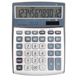 Citizen Kalkulator CDC112WB, srebrna, biurkowy, 12 miejsc, automatyczne wyłączanie