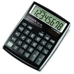 Citizen Kalkulator CDC80BKWB, czarna, biurkowy, 8 miejsc, automatyczne wyłączanie