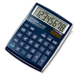 Citizen Kalkulator CDC80BLWB, niebieska, biurkowy, 8 miejsc, automatyczne wyłączanie