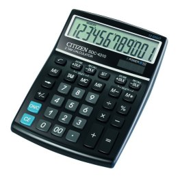 Citizen Kalkulator SDC4310, czarna, biurkowy, 12 miejsc