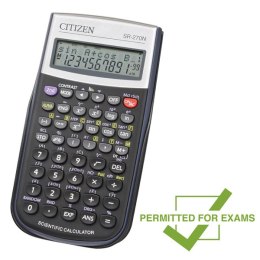 Citizen Kalkulator SR270N, czarna, naukowy, dziesięciocyfrowy