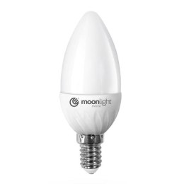 LED żarówka Moonlight E14, 220-240V, 3W, 240lm, 3000k, ciepła, 25000h, 2835, 37mm/100mm