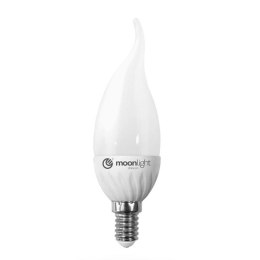 LED żarówka Moonlight E14, 220-240V, 5W, 405lm, 3000k, ciepła, 25000h, 2835, 37mm/132mm