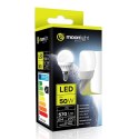 LED żarówka Moonlight E14, 220-240V, 7W, 570lm, 6000k, barwa zimna, 25000h, 2835, 45mm/83mm