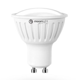 LED żarówka Moonlight GU10, 220-240V, 3W, 240lm, 3000k, ciepła, 25000h, 2835, 50mm/54mm