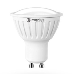 LED żarówka Moonlight GU10, 220-240V, 3W, 240lm, 6000k, barwa zimna, 25000h, 2835, 50mm/54mm