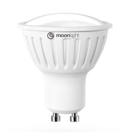 LED żarówka Moonlight GU10, 220-240V, 5W, 405lm, 6000k, barwa zimna, 25000h, 2835, 50mm/54mm