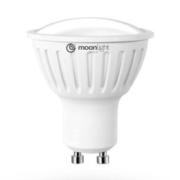 LED żarówka Moonlight GU10, 220-240V, 7W, 570lm, 6000k, barwa zimna, 25000h, 2835, 50mm/54mm